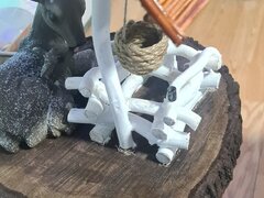 Fantana realizata manual